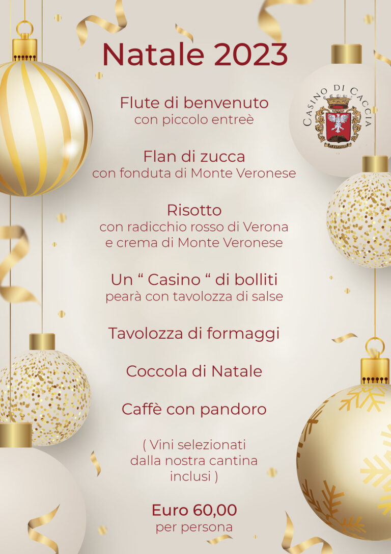 Menu di Natale 2023